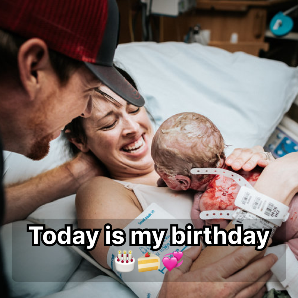 A Mother’s Boundless Joy as She Cradles Her Newborn -dubi