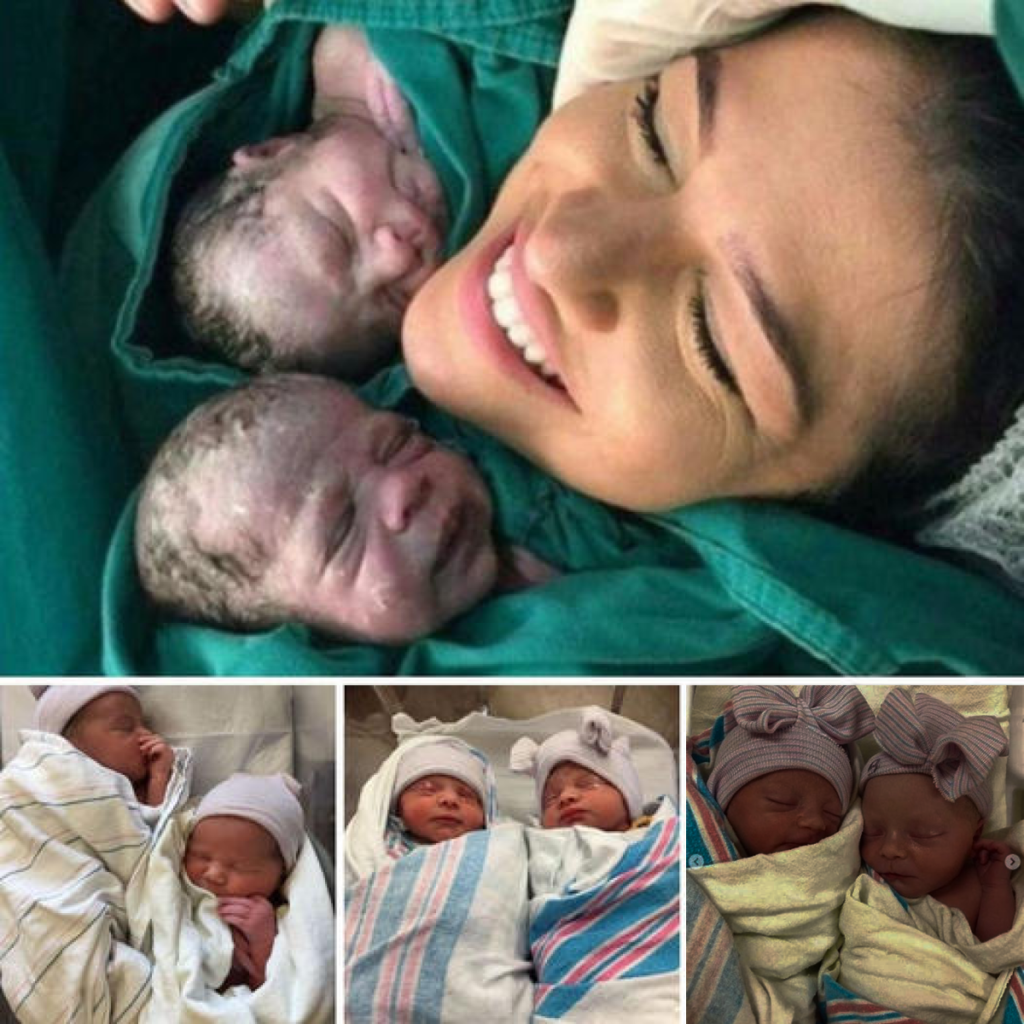 In a loving embrace, a mother’s heart intertwines with her twins, creating a tapestry of treasured moments that transcend the bounds of time -ltbl