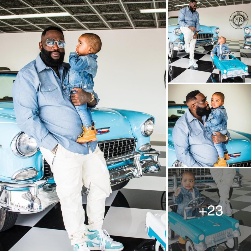 Rick Ross gifted his 3-year-old son a mini supercar worth up to $10,000,000-dubi
