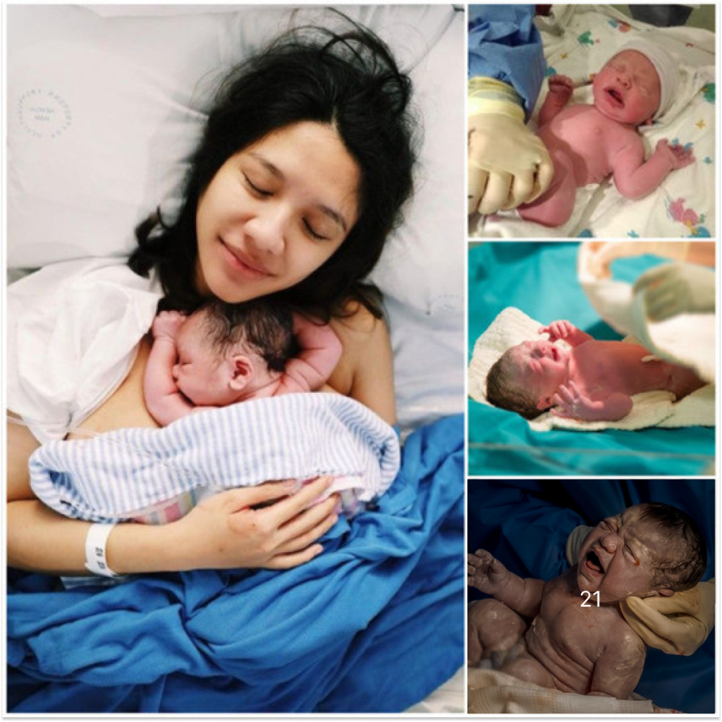 A mother's infinite love is gracefully expressed in the gentle embrace of her precious newborn miracle -ltbl