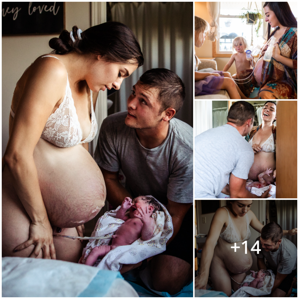 Tender Moments and Warm Gazes Shared with Newborn in Just Two Pushes, Leaving an Indelible Impression in a Child's Eyes.thaolv