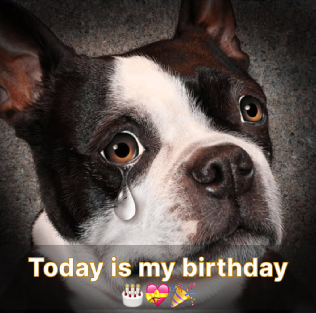 Today is my birthday, but it feels like no one remembers -ltbl